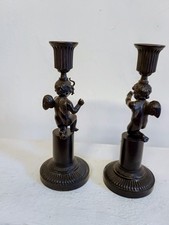 1 Paar Leuchter, Berliner Eisen. frühes 19. Jah. Klassizismus,Empire,Biedermeier