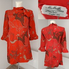 Vintage 70er jahre blumen mod - 70er,