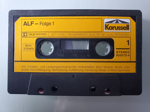 Kassette alf folge - folge, 1