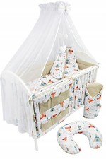 12-teiliges Baby Bettwäsche