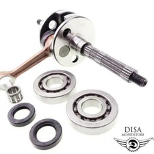 Kurbelwelle + Lager Set + Simmering Satz für Piaggio TPH NRG Sfera NSL Zip