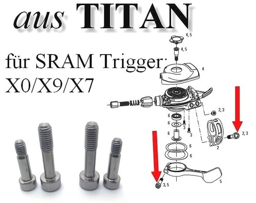 Sram titan - x7:,