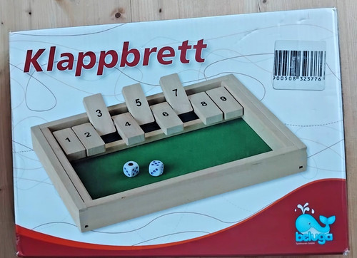 Holzspiel klappbrett senioren - klappbrett,