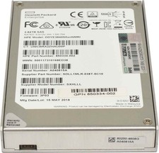 HP DDYE3840S5xnNMRI 3.84TB 2.5" 12Gbps SAS SSD 850334-002 3PAR 7000 8000