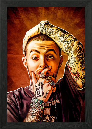 Mac miller cartoon stil - miller, cartoon-stil