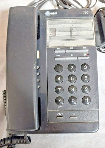 Altes tastentelefon mit - altes,