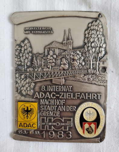 Adac plakette 8 - plakette,,