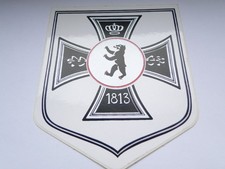 Aufkleber  Bundeswehr  Landeskommando Berlin  ca 8x9  cm