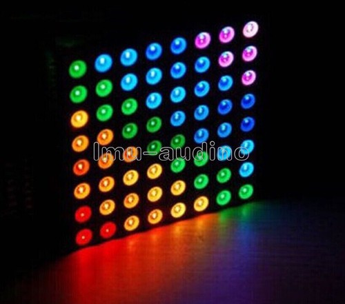 5mm 8x8 full colour rgb - 8*8,