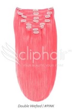 Extra DICKE Double Weft Clip