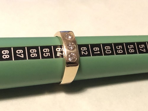 Brillant ring 5 mit - , 3