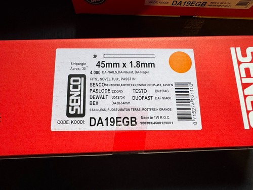 Senco da19egb nägel 45mm - senco,