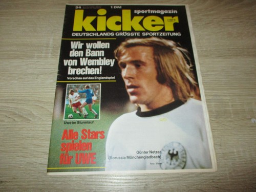Kicker 1972 72 - kicker, günter