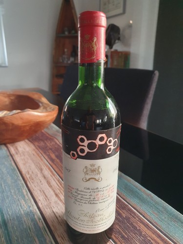 1967 chateau mouton rothschild - 1967,