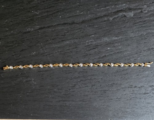 Tennisarmband 750 gold - 750,