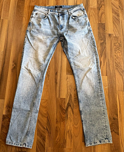 Smog herren jeans blau helle - blau,