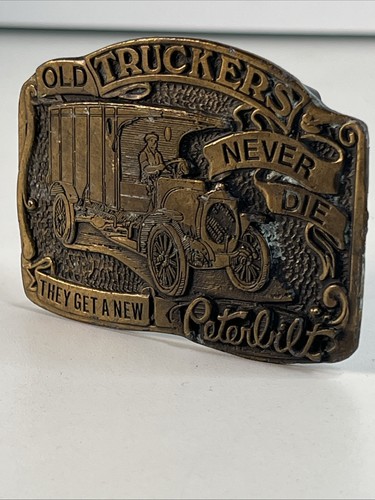 Peterbilt belt buckle old - belt,