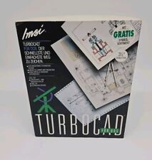 TURBO CAD FÜR DOS 5 x Disk ,BIG Box - Komplett - RAR - Guter Zustand - Top 