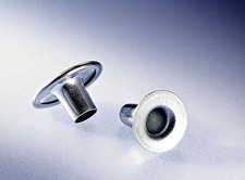 50 x Hohlniet Calott verzinkt