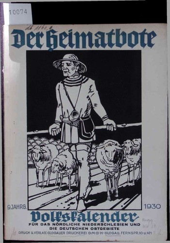 Der heimatbote volkskalender - der, heimatbote: