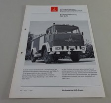 Prospekt Magirus-Deutz LKW TLF