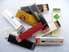 11 Streichholzschachteln  "groß/lang/schmal"