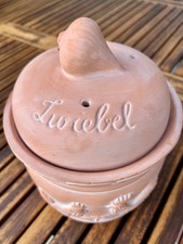 Zwiebel Tontopf Natur