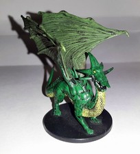 ►YOUNG GREEN DRAGON ►5/5 LARGE FIGUR  ►STARTER SET 2008 ►D&D MINIATURES DUNGEONS