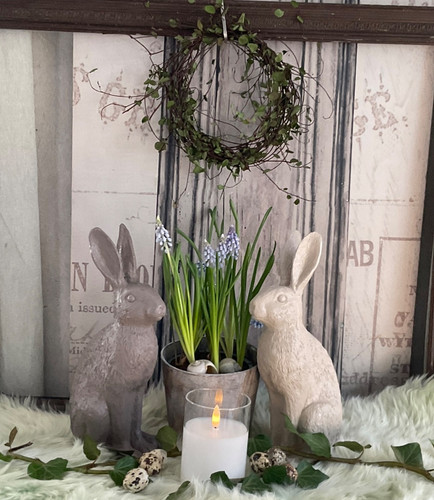 Großer hase lovis - großer, creme