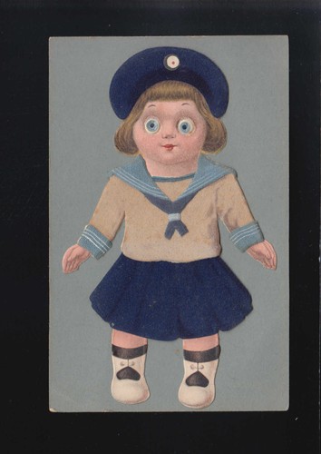 Kleines mädchen blond blaue - kleines,