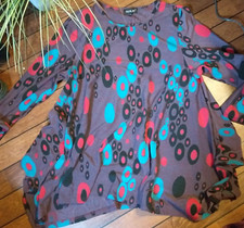 Luxus NESLAY Tunika Gr 46 - L weich fällt perfekt Figurschmeichler - Hingucker