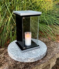 Grablaterne  Sockel Grablampe