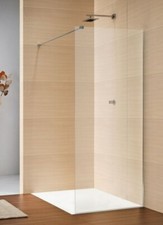 Walk In Dusche Glas Duschabtrennung Duschwand 100x200 mit Nano Duka Libero 4000