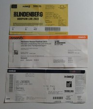 3 Udo Lindenberg Tickets