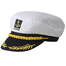 Kapitänsmütze weiß marine - kapitänsmütze,