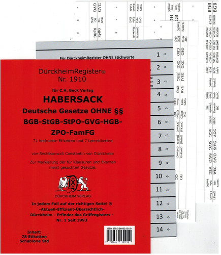 Habersack akronyme ohne - habersack,