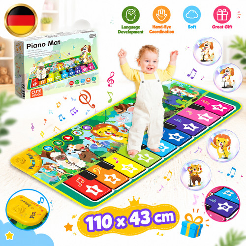 Tier musikmatte tasten - 9,