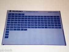 Microfich Ersatzteilkatalog Suzuki GSR 600 Stand 2007