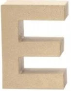 Glorex papp buchstabe 5 x - papp-buchstabe, e