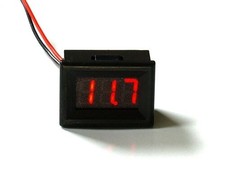 Mini-LED-Voltmeter 5 - 30V