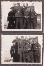 2 x Foto auf Pappe - Marine