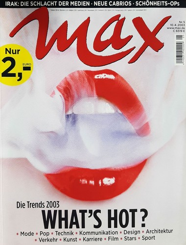 Max lifestyle magazin heft - max,
