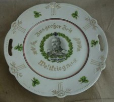 Antiker porzellan teller - antiker,