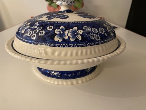 Spode copeland blue tower - spode,