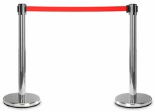 Personenleitsystem Absperrung