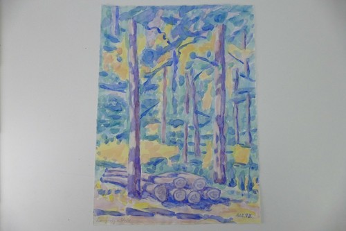 Wilhelm klußmann aquarell - wilhelm,