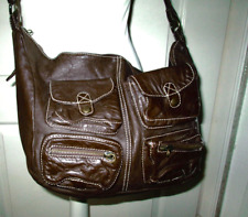 shopper beuteltasche MNG Mango echt Leder Tasche mokka braun viele taschen