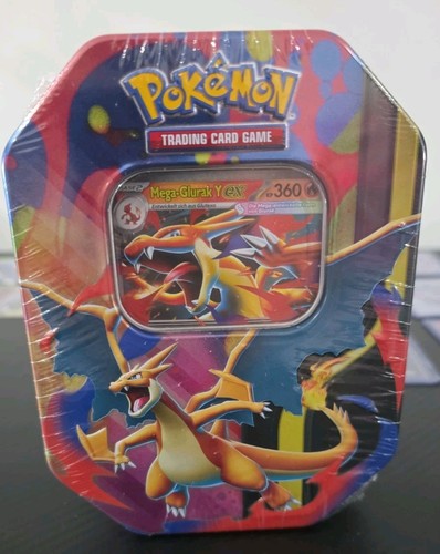 Pokémon tin box mega - pokémon, tin-box