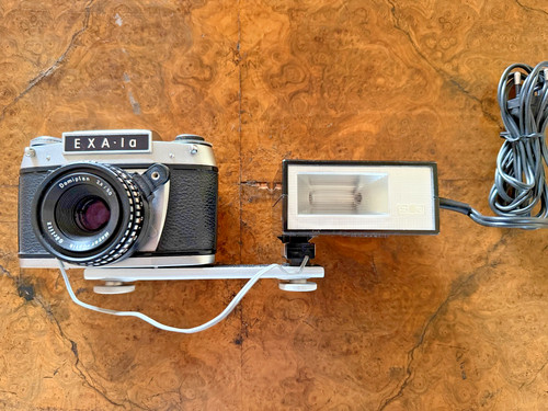 Fotoapparat exa mit tasche - ia,