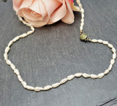 Vintage perlenkette - vintage,